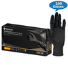 Medicom | Medicom Advance Guard Nitrile Gloves Black Powder Free | Crystalwhite Cleaning Supplies Melbourne