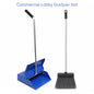 Crystalwhite | Upright Metal Lobby Dustpan with Hard Broom | Crystalwhite Cleaning Supplies Melbourne
