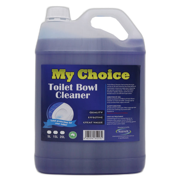 My Choice | My Choice Toilet Bowl Cleaner 5Lt| Crystalwhite Cleaning Supplies Melbourne