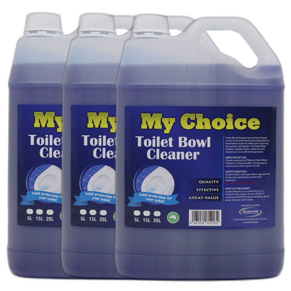 My Choice | My Choice Toilet Bowl Cleaner Carton Quantity | Crystalwhite Cleaning Supplies Melbourne