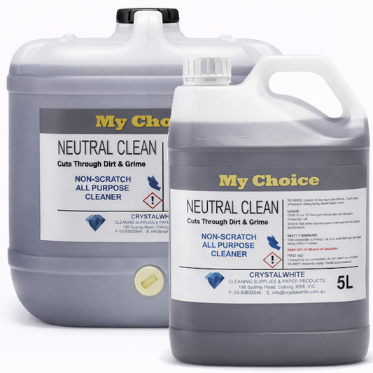 My Choice | Neutral Clean Floor Cleaner | Crystalwhite Cleaning Supplies Melbourne