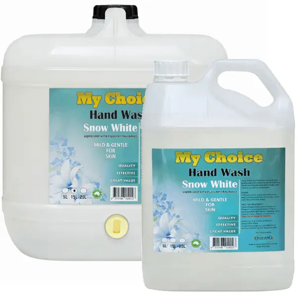 Crystalwhite Cleaning Supplies | My Choice Snow White Hand Soap | Crystalwhite Cleaning Supplies Melbourne