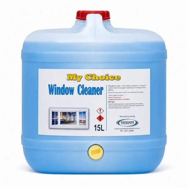 My Choice | Window Cleaner and Surface Cleaner 15Lt | Crystalwhite Cleaning Supplies Melbourne