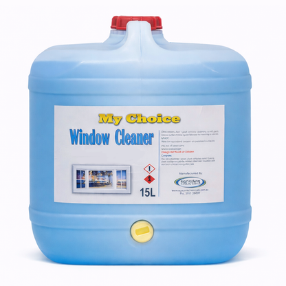 My Choice | Window Cleaner and Surface Cleaner 15Lt | Crystalwhite Cleaning Supplies Melbourne