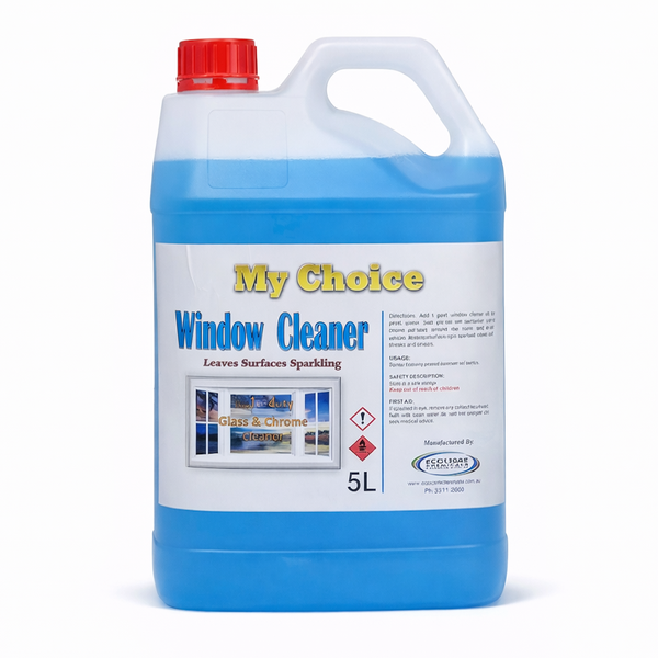 My Choice | Window Cleaner and Surface Cleaner 5Lt | Crystalwhite Cleaning Supplies Melbourne