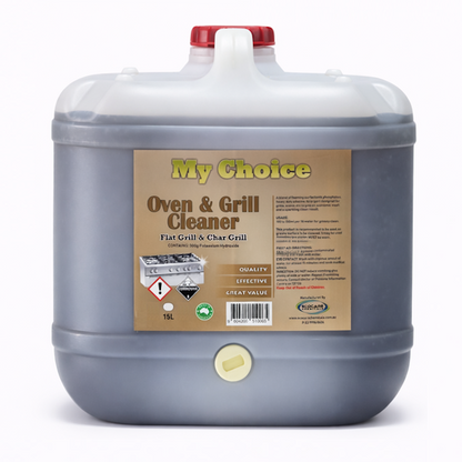 My Choice | Oven and & Grill Clean 15Lt | Crystalwhite Cleaning Supplies Melbourne
