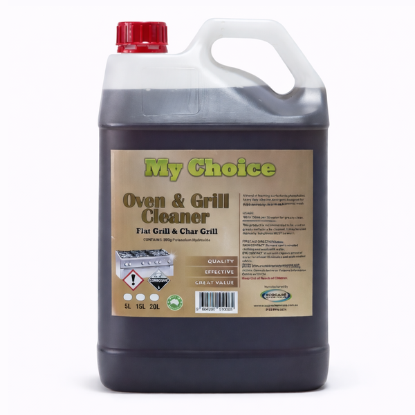 My Choice | Oven and & Grill Clean 5Lt | Crystalwhite Cleaning Supplies Melbourne