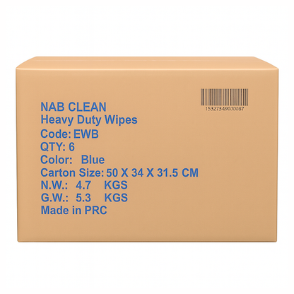 NAB | Multi-Purpose 6 Wipes | Crystalwhite Cleaning Supplies Melbourne 