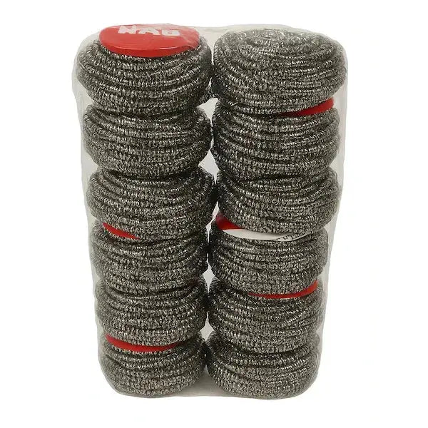 NAB | NAB Stainless Steel Scourer 50g | Crystalwhite Cleaning Supplies Melbourne