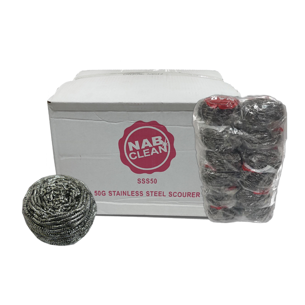 NAB | Stainless Steel Carton Quantity | Crystalwhite Cleaning Supplies Melbourne