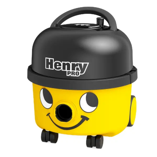 Numatic | Henry Pro Yellow Pull Along Vacuum Cleaner | Crystalwhite Cleaning Supplies Melbourne