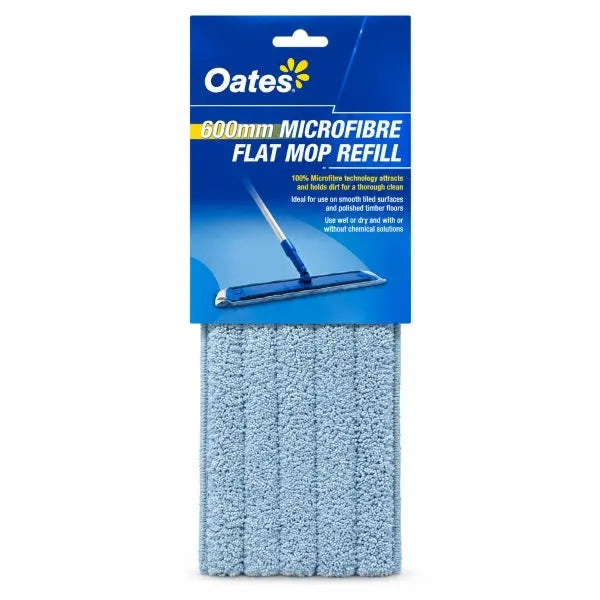 Oates | Mega Flat Mop Red 600mm Carton Quantity | Crystalwhite Cleaning Supplies Melbourne