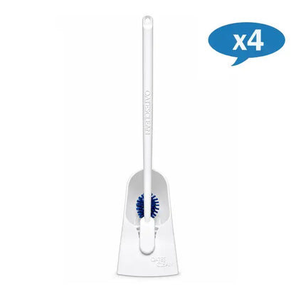 Oates Professional | Ergo Long Handled Toilet Brush Set | Crystalwhite Cleaning Supplies Melbourne