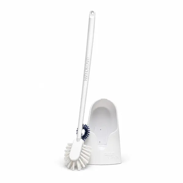 Oates Professional | Ergo Long Handled Toilet Brush Set | Crystalwhite Cleaning Supplies Melbourne