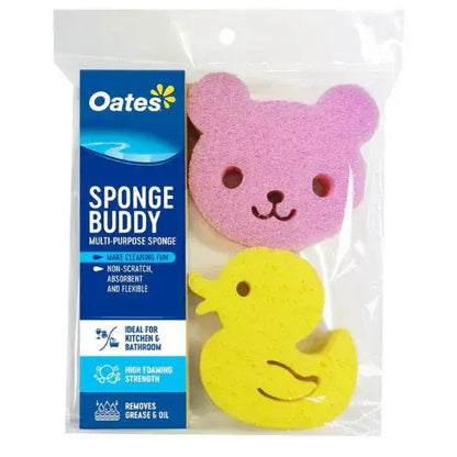 Crystalwhite Cleaning Supplies | Oates Sponge Buddy 2 Pack | Crystalwhite Cleaning Supplies Melbourne