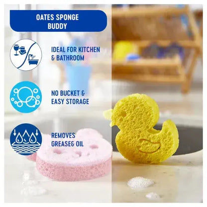Crystalwhite Cleaning Supplies | Oates Sponge Buddy 2 Pack | Crystalwhite Cleaning Supplies Melbourne