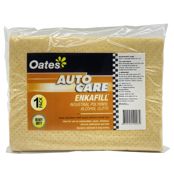 Oates | Chamois Enkafill 54 x 55cm | Crystalwhite Cleaning Supplies Melbourne