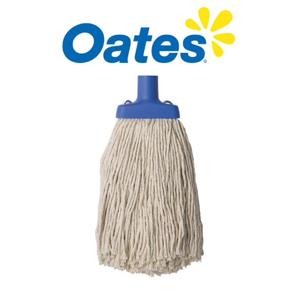 Oates | Contractor 100% Cotton Mop Heads 250g to 600g | Crystalwhite Cleaning Supplies Melbourne
