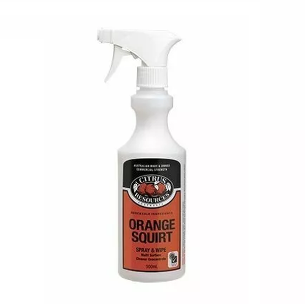 Citrus Resources | Citrus Resources Orange Squirt Spray and Wipe | Crystalwhite Cleaning Supplies Melbourne