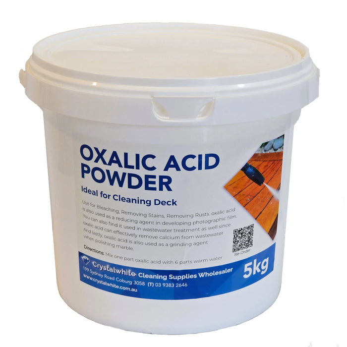 Oxalic Acid Powder 5Kg Decking Cleaning