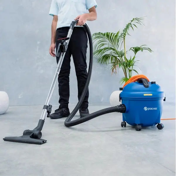 Pacvac | Glide Pull Along Vacuum Cleaner | Crystalwhite Cleaning Supplies Melbourne.