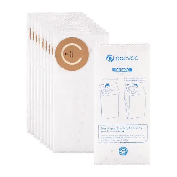 Pacvac | Thrift Vacuum SMS Dust Bag | Crystalwhite Cleaning Supplies Melbourne