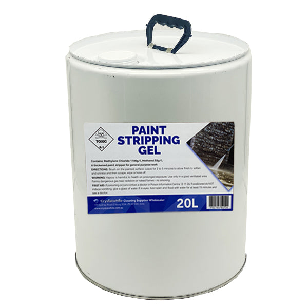 Crystalwhite Cleaning Supplies | Paint Stripper Gel 20Lt | Crystalwhite Cleaning Supplies Melbourne