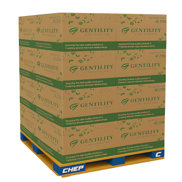 Pallet Deal Gentility Ultraslim | Hand Towel 23 X 24cm AC-2299 | Crystalwhite Cleaning Supplies Melbourne