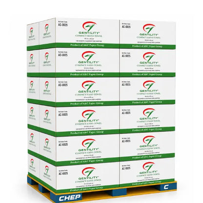 Pallet Deal A & C Gentility | AC-0025 Compact Hand Towel TDA | Crystalwhite Cleaning Supplies Melbourne