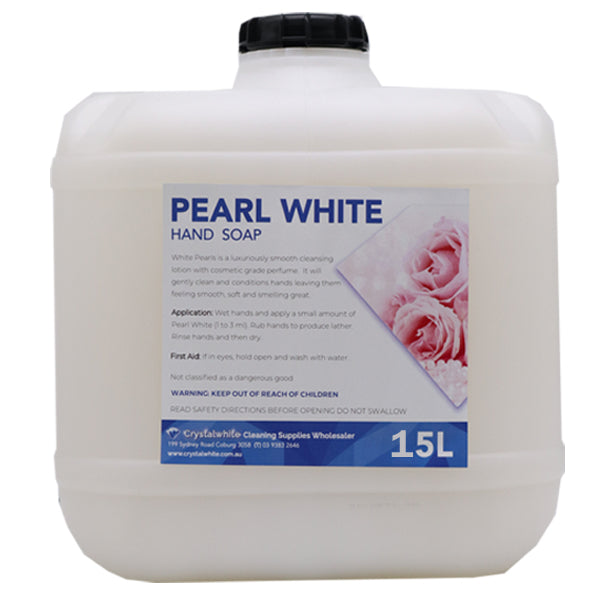 Crystalwhite | White Pearl Hand Soap 15Lt | Crystalwhite Cleaning Supplies Melbourne