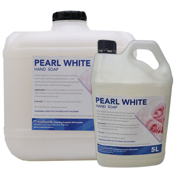 Crystalwhite | White Pearl Hand Soap | Crystalwhite Cleaning Supplies Melbourne