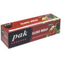 PlusPak | Premium Cling Film Wrap with Easy Cutter 330mm X 600m | Crystalwhite Cleaning Supplies Melbourne