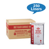 Crystalwhite Cleaning Supplies | Premium 80Lt Black Rubbish Bin Bags Liners Carton Quantity | Crystalwhite Cleaning Supplies Melbourne