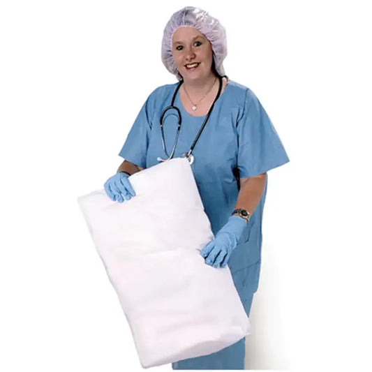 ProVal | Disposable Pillowcase PP White 200pz | Crystalwhite Cleaning Supplies Melbourne