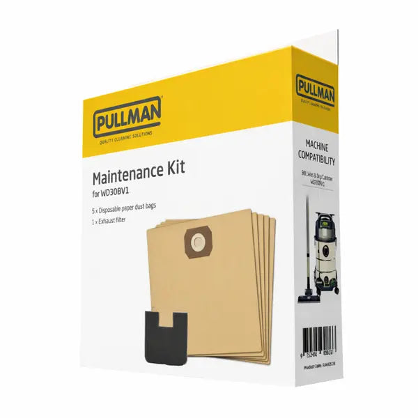Pullman | 30L 32mm Wet and Dry Maintenance Kit | Crystalwhite Cleaning Supplies Melbourne