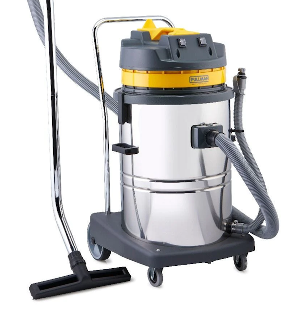 Pullman | CB60 SS 60L Wet & Dry Commercial Vacuum | Crystalwhite Cleaning Supplies Melbourne