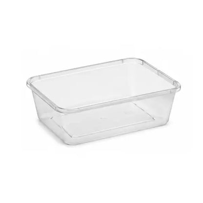 Shieldpak | Rectangular Container Clear 500ml | Crystalwhite Cleaning Supplies Melbourne