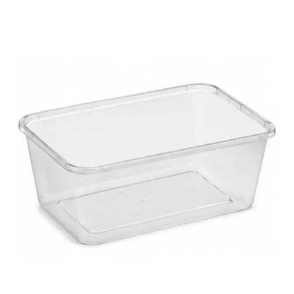 Shieldpak | Rectangular Container Clear 750ml | Crystalwhite Cleaning Supplies Melbourne