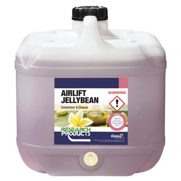 Research Products | Airlift Jellybeans Deodoriser and Cleaner 15Lt | Crystalwhite Cleaning Supplies Melbourne