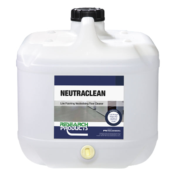 Research Products | Neutraclean 15Lt Floor Cleaner | Crystalwhite Cleaning Supplies Melbourne