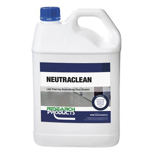 Research Products | Neutraclean 5Lt Floor Cleaner | Crystalwhite Cleaning Supplies Melbourne