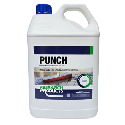 Research Products | Punch 5Lt Tile and Grout Cleaner | Crystalwhite Cleaning Supplies Melbourne
