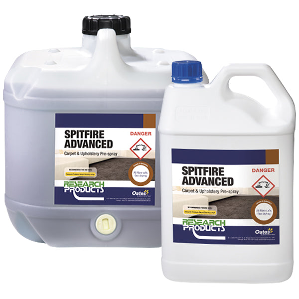 Research Products | Spitfire Advance Carpet Pre Spray Group | Crystalwhite Cleaning Supplies Melbourne