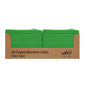 Sabco | All Purpose Microfibre Cloth Green | Crystalwhite Cleaning Supplies Melbourne