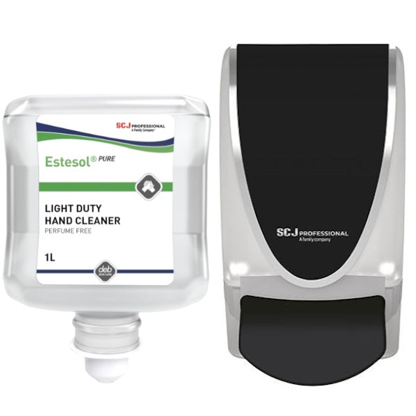 SC Johnson Deb | Estesol Pure 1Lt Wash Light Duty Hand Cleaner Black Group | Crystalwhite Cleaning Supplies Melbourne