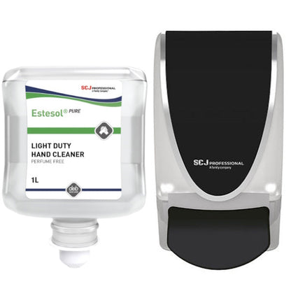 SC Johnson Deb | Estesol Pure 1Lt Wash Light Duty Hand Cleaner Black Group | Crystalwhite Cleaning Supplies Melbourne