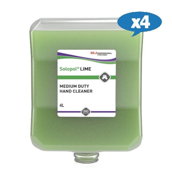 SC Johnson Deb | SC Johnson Deb Solopol Lime Medium-Heavy Duty Hand Cleaner | Crystalwhite Cleaning Supplies Melbourne