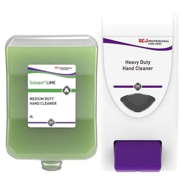 SC Johnson Deb Solopol Lime Heavy Duty Hand Cleaner