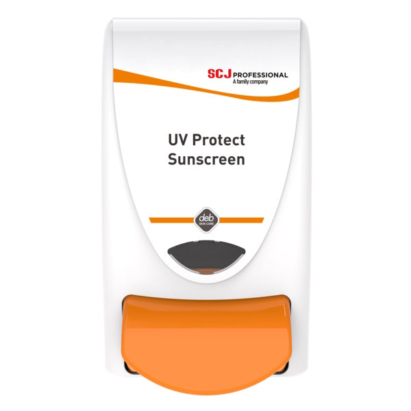 SC Johnson Deb | Stokoderm 1Lt Sun Protect 50+ Dispenser | Crystalwhite Cleaning Supplies Melbourne