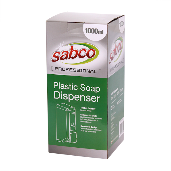 Sabco | Soap Dispenser 1000ml | Crystalwhite Cleaning Supplies Melbourne